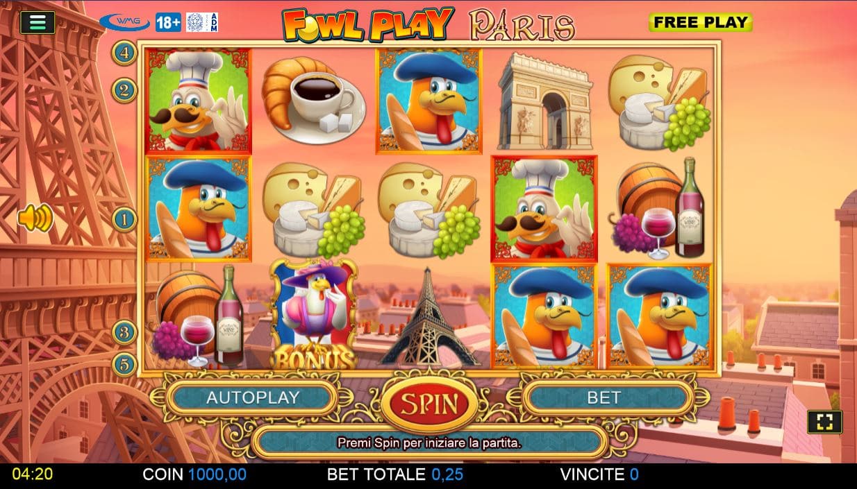 Fowl Play Paris Gratis Fowl Play Paris Gratis