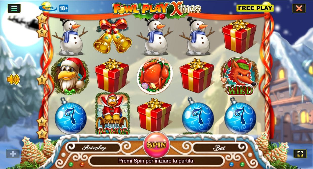 Fowl Play Xmas Gratis